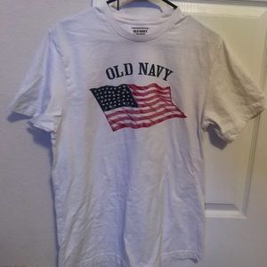 Old Navy American Flag Shirt